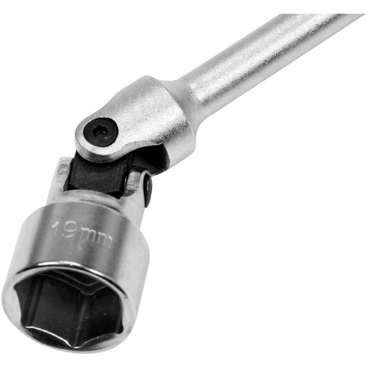 KLUCZ NASADOWY Z PRZEGUBEM TYPU T 19MM -zdjęcie numer 2