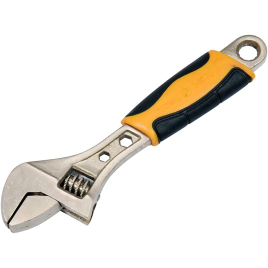 KLUCZ NASTAWNY 150MM Z PLAST. RĘKOJEŚCIĄ -zdjęcie numer 2