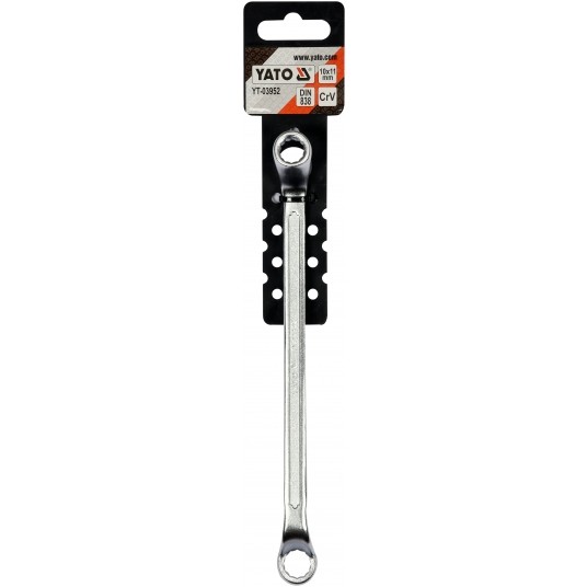 KLUCZ OCZKOWY-ODGIĘTY 10X11MM -zdjęcie numer 3