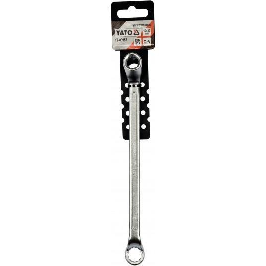 KLUCZ OCZKOWY-ODGIĘTY 12X13MM -zdjęcie numer 3