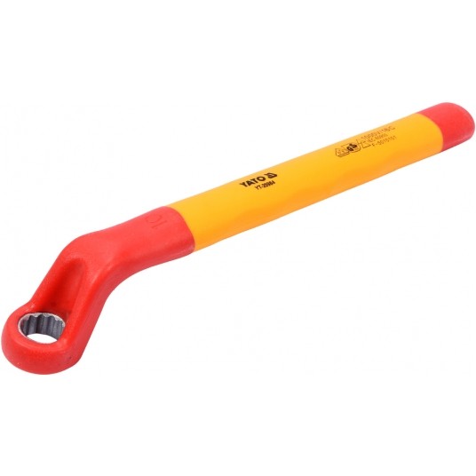 KLUCZ OCZKOWY ODGIĘTY IZOLOWANY 10MM VDE -zdjęcie numer 3