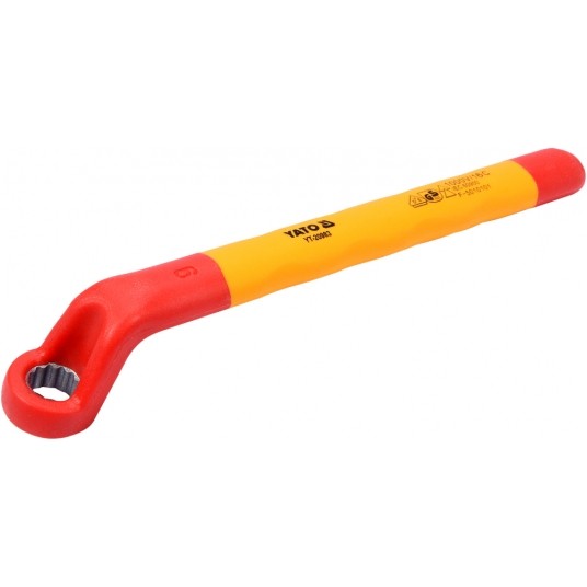 KLUCZ OCZKOWY ODGIĘTY IZOLOWANY 9MM VDE -zdjęcie numer 3