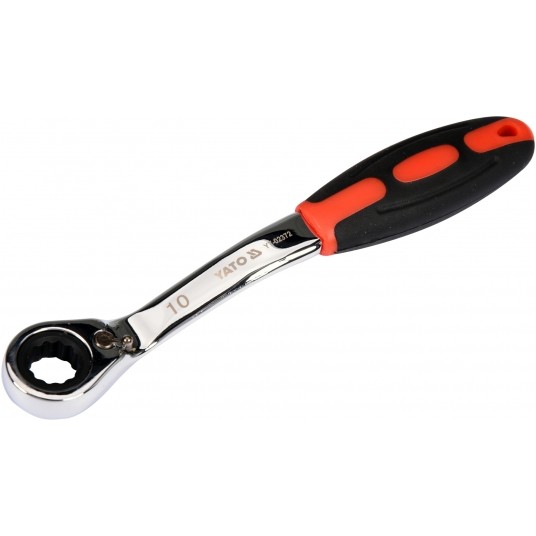 KLUCZ OCZKOWY ODGIĘTY Z GRZECHOTKĄ 10MM -zdjęcie numer 2