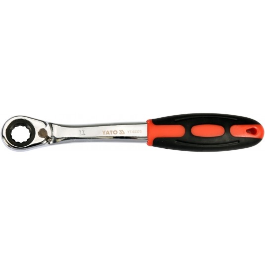 KLUCZ OCZKOWY ODGIĘTY Z GRZECHOTKĄ 11MM -zdjęcie numer 1