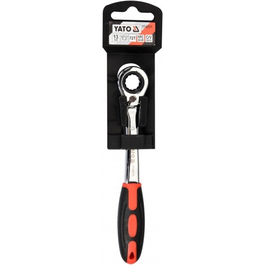 KLUCZ OCZKOWY ODGIĘTY Z GRZECHOTKĄ 13MM -zdjęcie numer 3