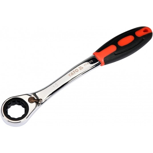 KLUCZ OCZKOWY ODGIĘTY Z GRZECHOTKĄ 16MM -zdjęcie numer 2