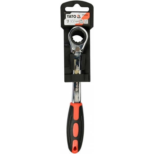 KLUCZ OCZKOWY ODGIĘTY Z GRZECHOTKĄ 18MM -zdjęcie numer 3