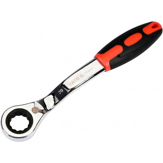 KLUCZ OCZKOWY ODGIĘTY Z GRZECHOTKĄ 20MM -zdjęcie numer 2