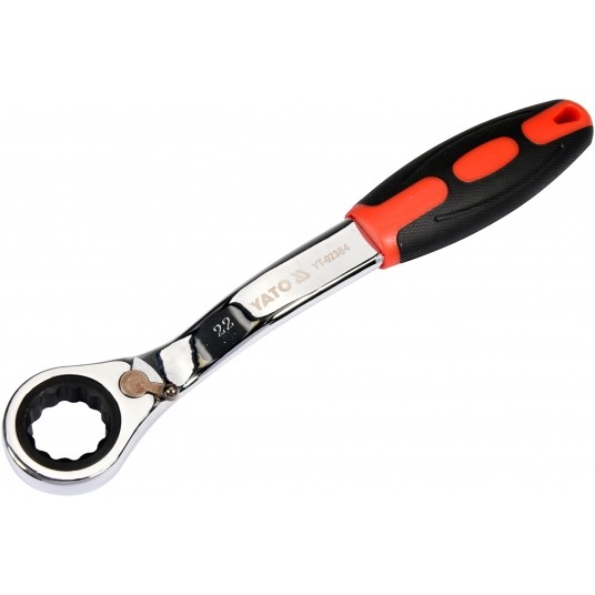 KLUCZ OCZKOWY ODGIĘTY Z GRZECHOTKĄ 22MM -zdjęcie numer 2