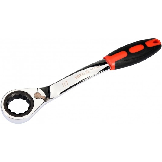 KLUCZ OCZKOWY ODGIĘTY Z GRZECHOTKĄ 27MM -zdjęcie numer 2