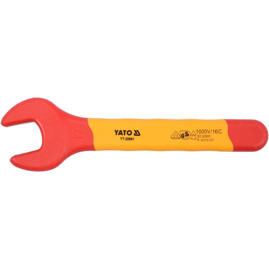 KLUCZ PŁASKI IZOLOWANY 17MM VDE -zdjęcie numer 1