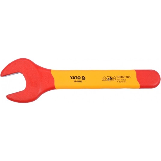 KLUCZ PŁASKI IZOLOWANY 22MM VDE -zdjęcie numer 1