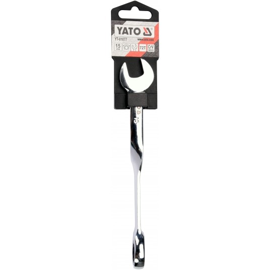 KLUCZ PŁASKO-OCZKO SKRĘCONY Z GRZE 15MM -zdjęcie numer 2