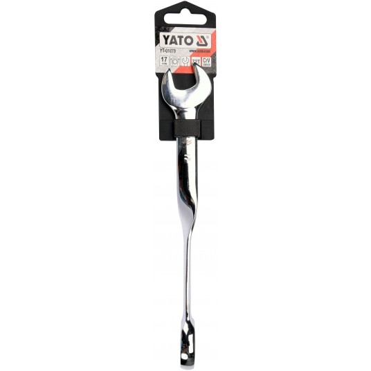 KLUCZ PŁASKO-OCZKO SKRĘCONY Z GRZE 17MM -zdjęcie numer 3