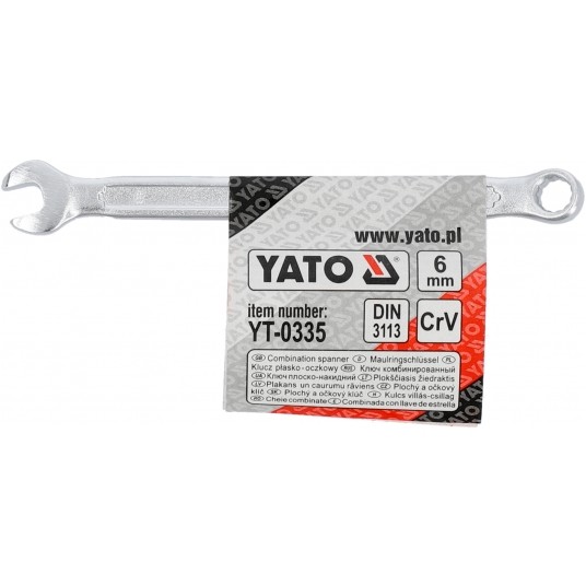 KLUCZ PŁASKO-OCZKOWY 6MM -zdjęcie numer 3