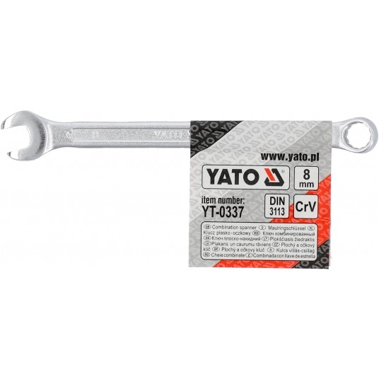 KLUCZ PŁASKO-OCZKOWY 8MM -zdjęcie numer 3