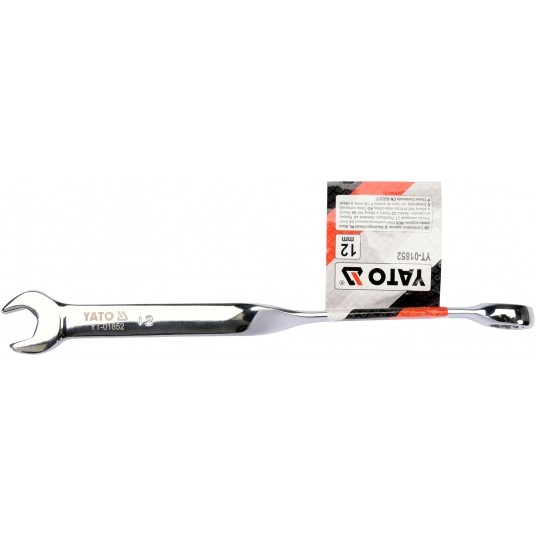 KLUCZ PŁASKO-OCZKOWY SKRĘCONY 12MM -zdjęcie numer 3