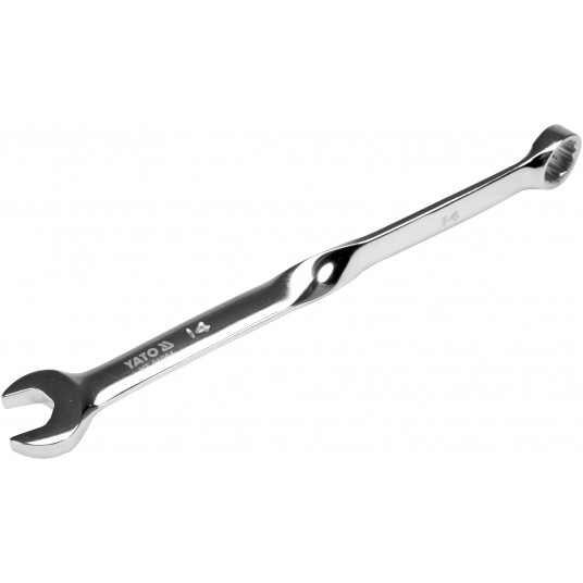 KLUCZ PŁASKO-OCZKOWY SKRĘCONY 14MM -zdjęcie numer 2