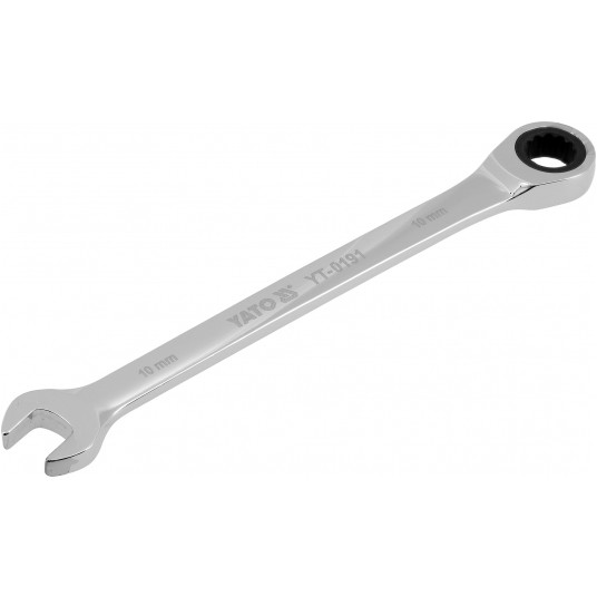 KLUCZ PŁASKO-OCZKOWY Z GRZECHOTKĄ 10 mm -zdjęcie numer 2