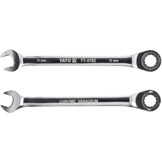KLUCZ PŁASKO-OCZKOWY Z GRZECHOTKĄ 11MM -zdjęcie numer 1