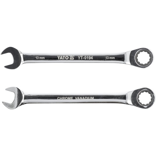 KLUCZ PŁASKO-OCZKOWY Z GRZECHOTKĄ 13MM -zdjęcie numer 1