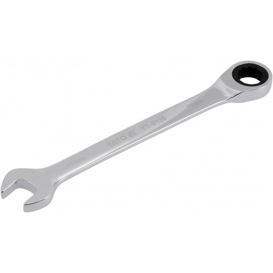 KLUCZ PŁASKO-OCZKOWY Z GRZECHOTKĄ 15MM -zdjęcie numer 2