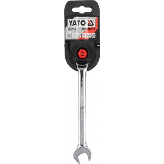 KLUCZ PŁASKO-OCZKOWY Z GRZECHOTKĄ 15MM -zdjęcie numer 3