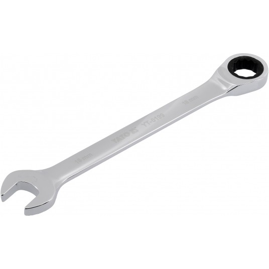 KLUCZ PŁASKO-OCZKOWY Z GRZECHOTKĄ 18MM -zdjęcie numer 2