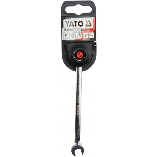 KLUCZ PŁASKO-OCZKOWY Z GRZECHOTKĄ 8MM -zdjęcie numer 2