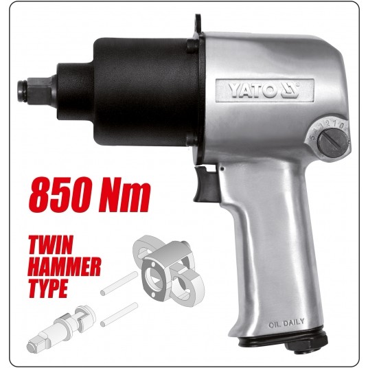 KLUCZ PNEUMATYCZNY 1/2" 850 Nm -zdjęcie numer 5