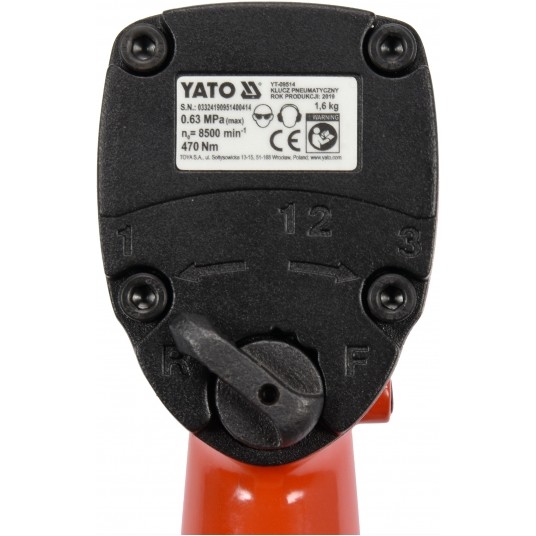 KLUCZ PNEUMATYCZNY 1/2" MINI 470Nm -zdjęcie numer 3