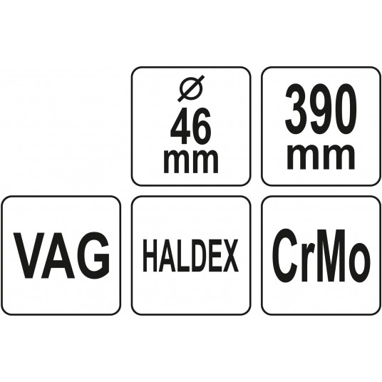 KLUCZ SPECJALNY DO FILTRA HALDEX 46MM -zdjęcie numer 4