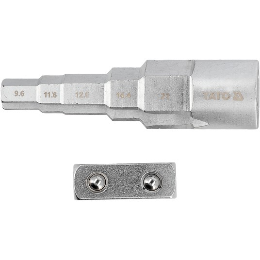 KLUCZ STOPNIOWY Z ADAPTEREM 1/2" -zdjęcie numer 1