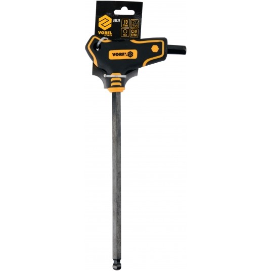 KLUCZ TRZP HEX(KULKA) Z RĘKOJEŚCIĄ 10.0M -zdjęcie numer 2