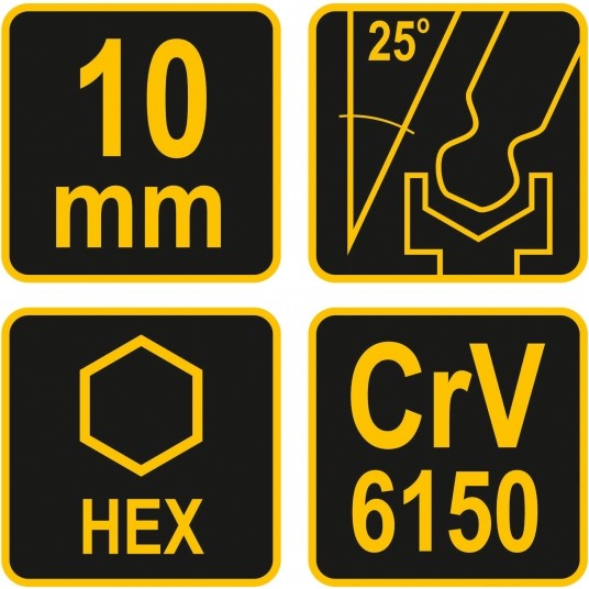 KLUCZ TRZP HEX(KULKA) Z RĘKOJEŚCIĄ 10.0M -zdjęcie numer 3