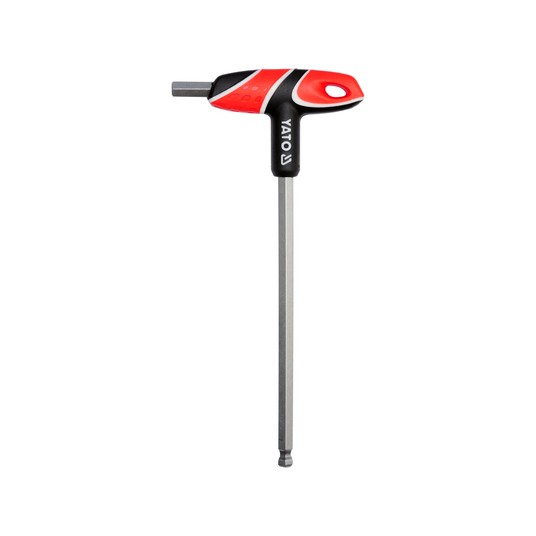 KLUCZ TRZP HEX (KULKA) Z RĘKOJEŚCIĄ 10MM -zdjęcie numer 1