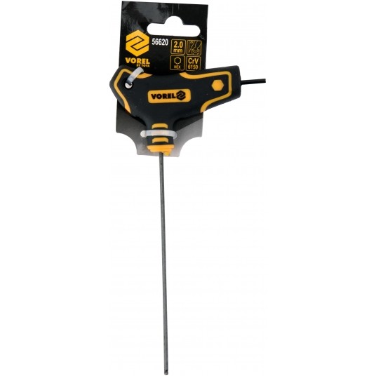 KLUCZ TRZP HEX(KULKA) Z RĘKOJEŚCIĄ 2.0MM -zdjęcie numer 3