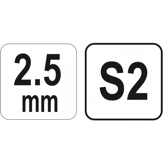 KLUCZ TRZP HEX(KULKA) Z RĘKOJEŚCIĄ 2.5MM -zdjęcie numer 3