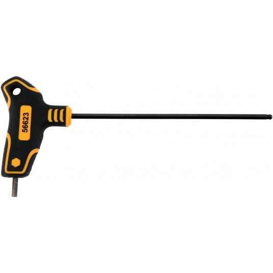 KLUCZ TRZP HEX(KULKA) Z RĘKOJEŚCIĄ 4.0MM -zdjęcie numer 1
