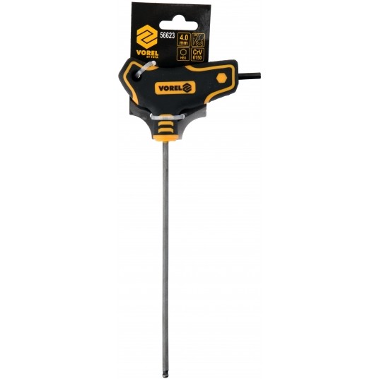 KLUCZ TRZP HEX(KULKA) Z RĘKOJEŚCIĄ 4.0MM -zdjęcie numer 2