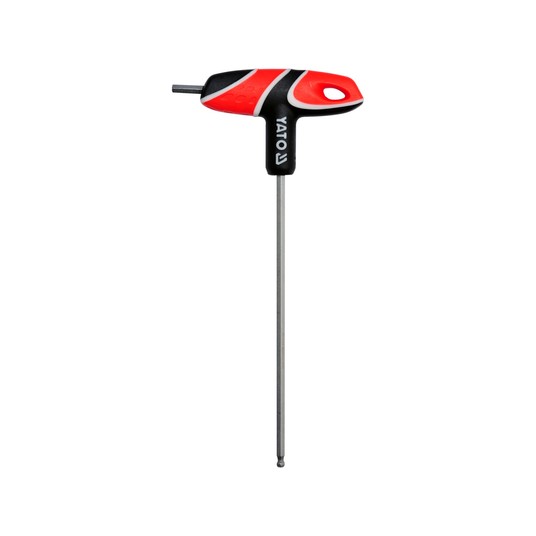 KLUCZ TRZP HEX (KULKA) Z RĘKOJEŚCIĄ 4MM -zdjęcie numer 1