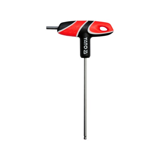 KLUCZ TRZP HEX (KULKA) Z RĘKOJEŚCIĄ 5MM -zdjęcie numer 1