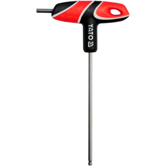 KLUCZ TRZP HEX (KULKA) Z RĘKOJEŚCIĄ 5MM -zdjęcie numer 1