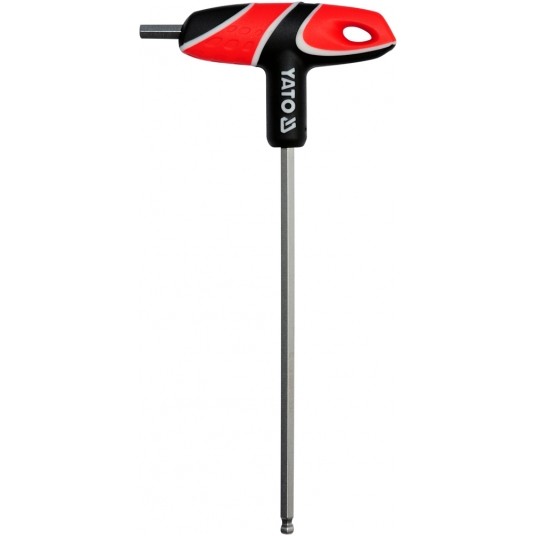 KLUCZ TRZP HEX (KULKA) Z RĘKOJEŚCIĄ 6MM -zdjęcie numer 1