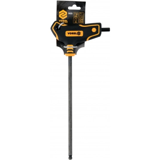 KLUCZ TRZP HEX(KULKA) Z RĘKOJEŚCIĄ 7.0MM -zdjęcie numer 2