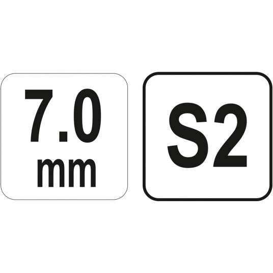 KLUCZ TRZP HEX (KULKA) Z RĘKOJEŚCIĄ 7MM -zdjęcie numer 3