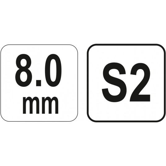 KLUCZ TRZP HEX (KULKA) Z RĘKOJEŚCIĄ 8MM -zdjęcie numer 3