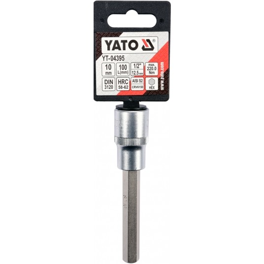 KLUCZ TRZPIENIOWY HEX 1/2" 10MM L100MM -zdjęcie numer 3