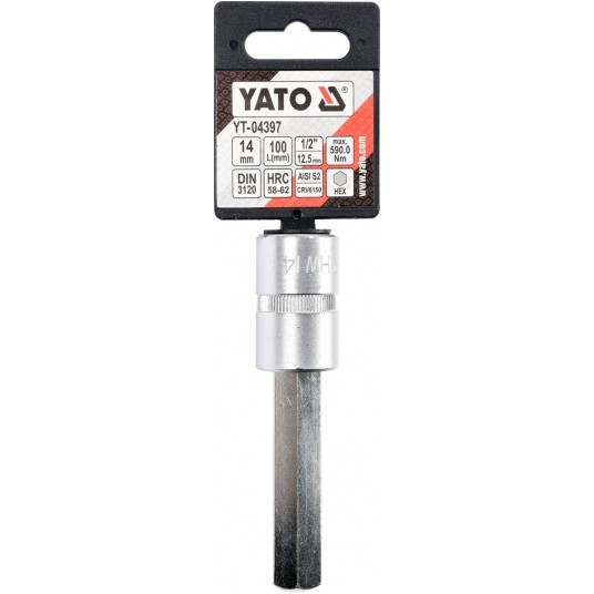 KLUCZ TRZPIENIOWY HEX 1/2" 14MM L100MM -zdjęcie numer 3