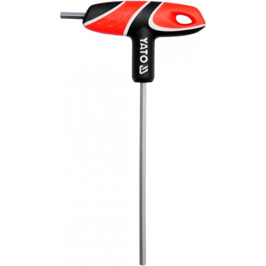 KLUCZ TRZPIENIOWY HEX Z RĘKOJEŚCIĄ 5MM -zdjęcie numer 1